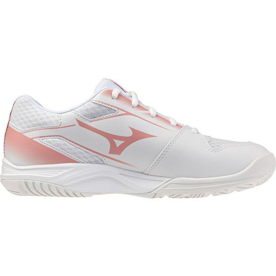 ミズノ サイクロン スピード 5 ホワイト ピンク レディース 2026