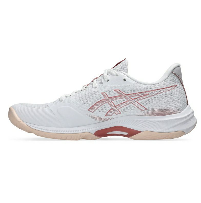 アシックス ネットバーナー バリスティック FF 4 レディース ホワイト ローズルージュ 2026