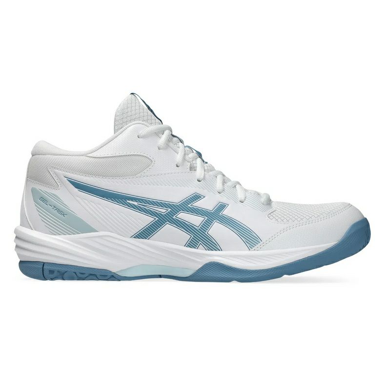 アシックス ゲルタスク 4 ミッドカット ホワイト サバブルー 2026