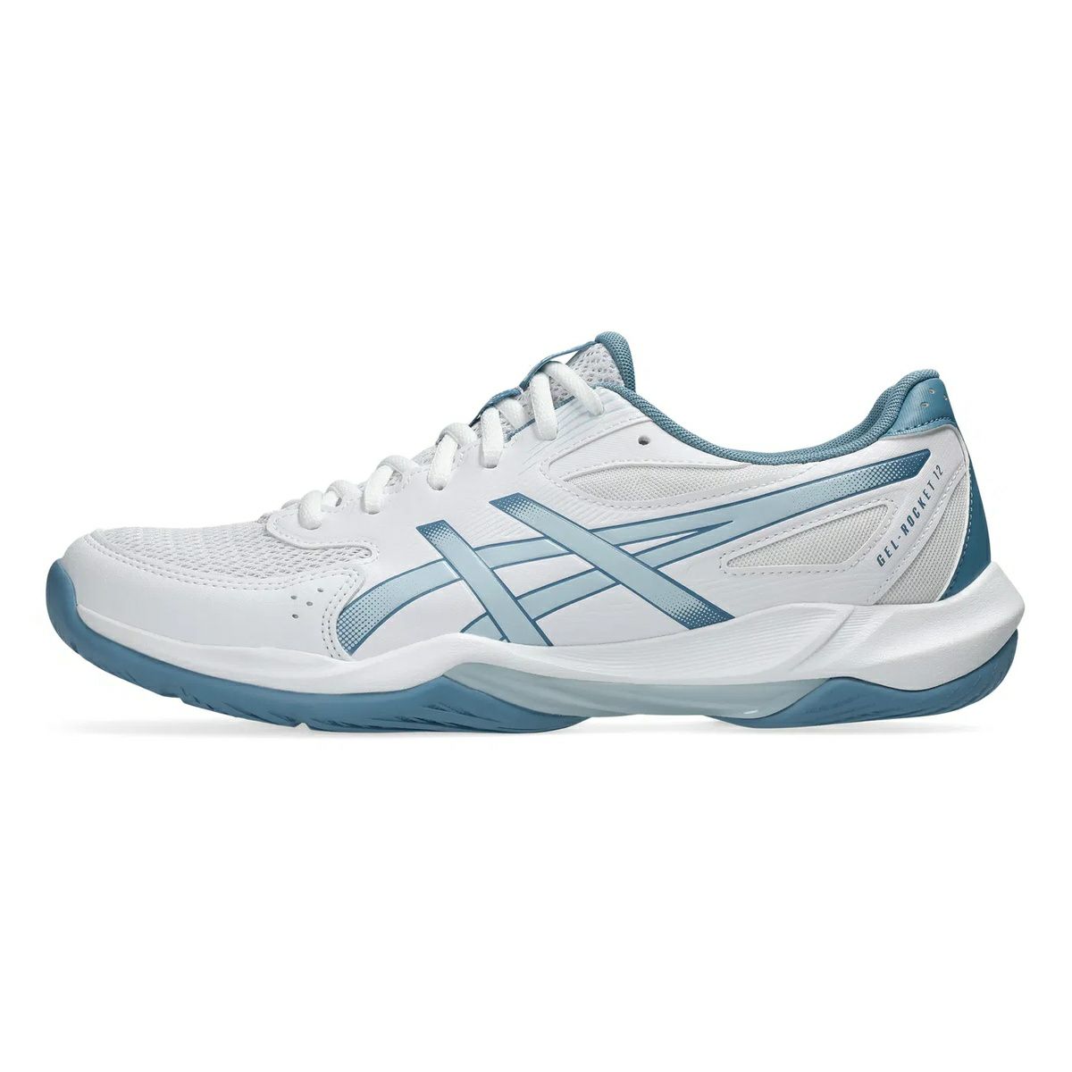 アシックス ゲルロケット 12 ホワイト クールグレー 2026