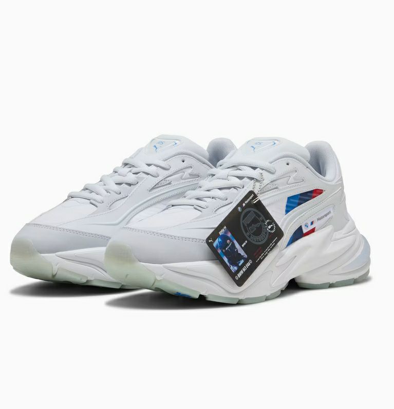 プーマ × BMW M モータースポーツ RS サージ スニーカー ホワイト 2026