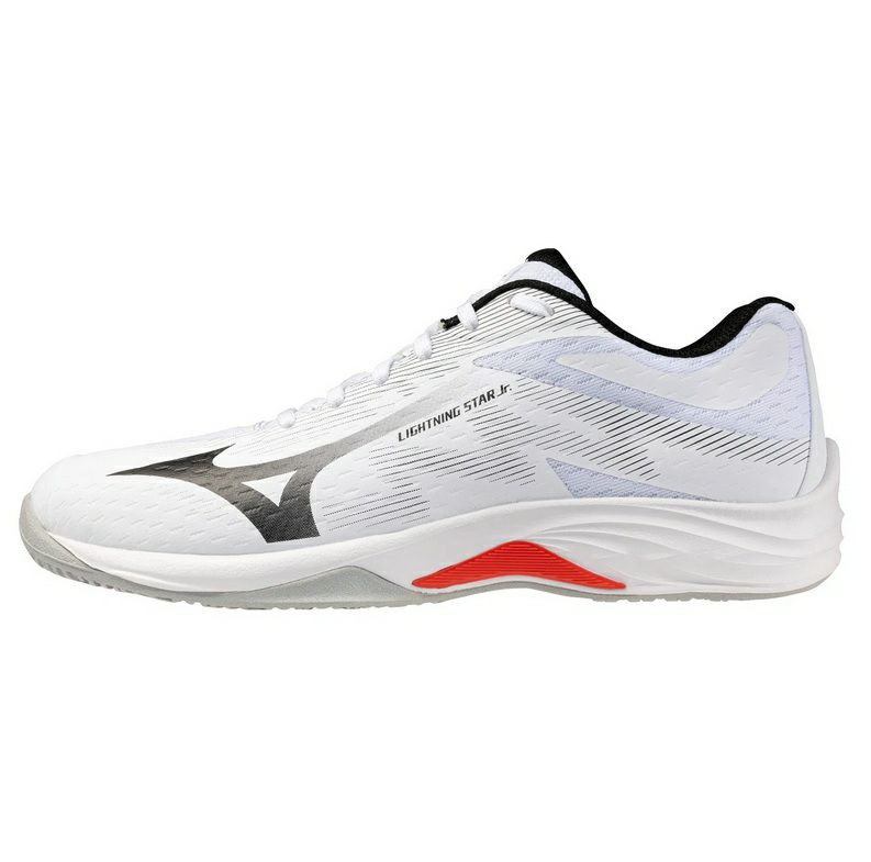 ミズノ ライトニング スター ジュニア ホワイト ファイアリーレッド 2026