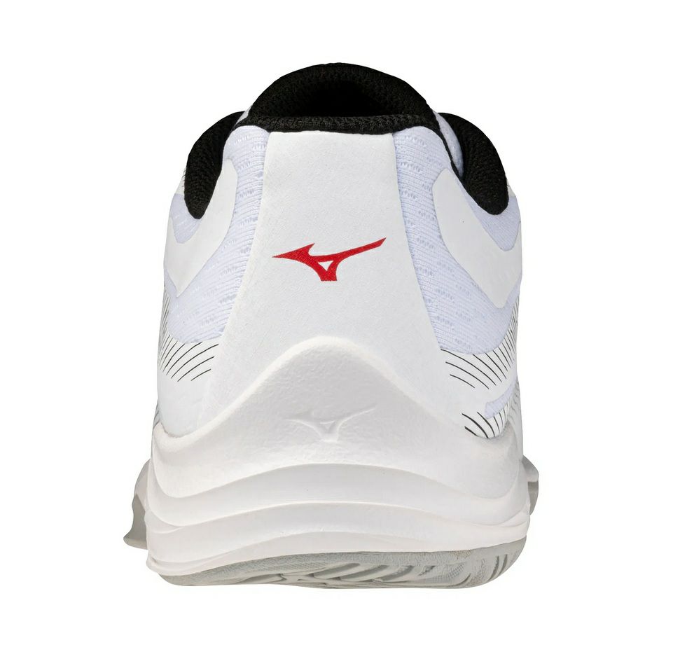 ミズノ ライトニング スター ジュニア ホワイト ファイアリーレッド 2026