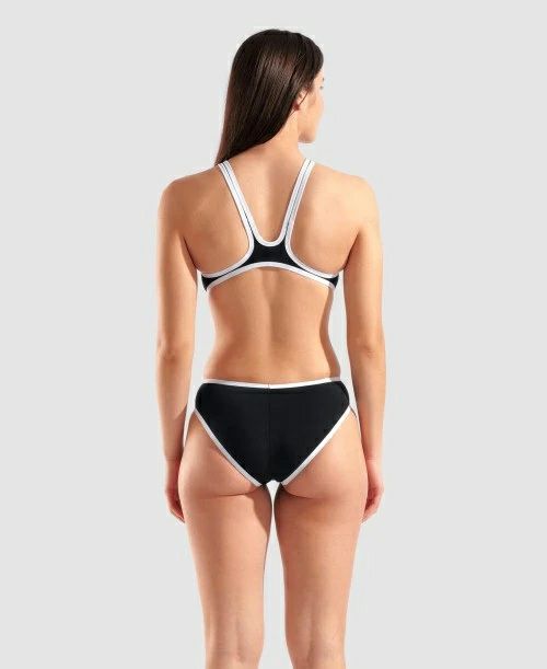 アリーナ ONE BIG LOGO ワンピーススイムスーツ ブラック/ホワイト